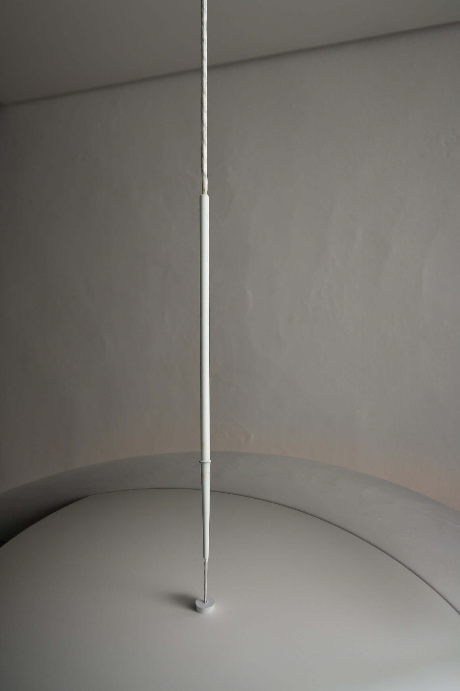 Close-up of the 81cm Fog & Mørup Mirrored Ceiling Lamp showing the sleek design and suspension detail.