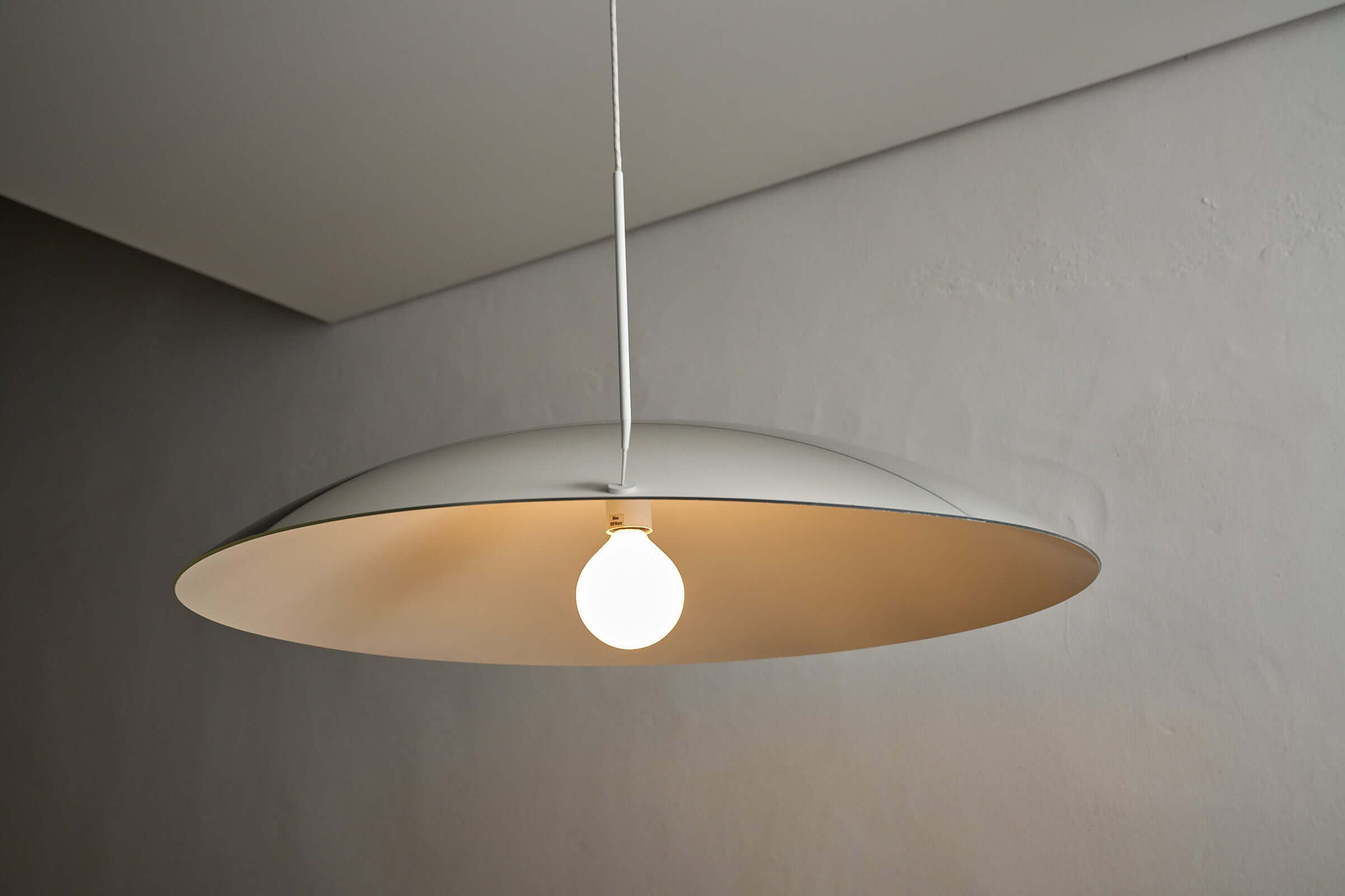 81cm Fog & Mørup Mirrored Ceiling Lamp featuring a sleek dome design and soft glowing light.