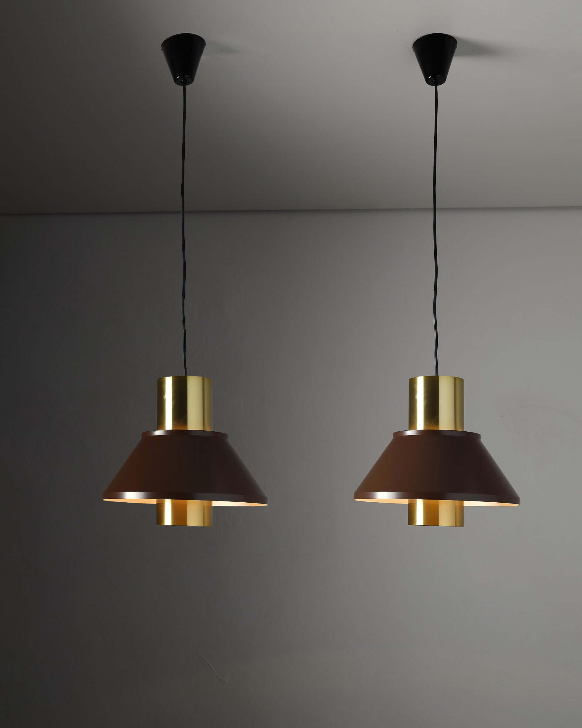 Fog & Morup／「Silhuet」Jo Hammerborg Fog and Morup - Ultra Pendant Lamp - Jo Hammerborg - Denmark - 1960s